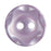 11mm-Pack of 9, Lilac Wave Edge Buttons