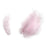 24 Mixed Size Marabou Feathers - Pink