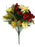 Gerbera Poinsettia and Rose Mixed Bush - Red Gold & Cream