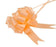 30mm x 30 Pull Bows - Peach